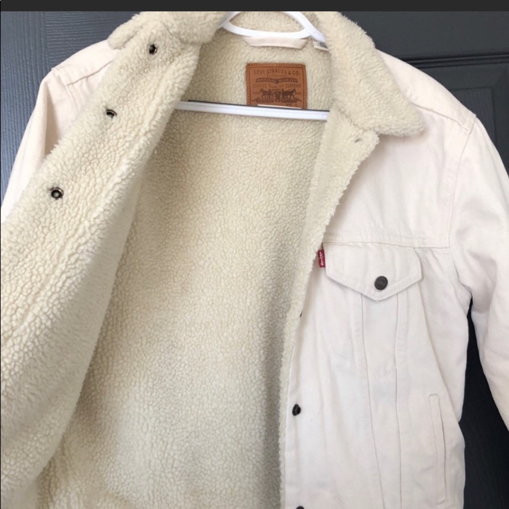 Levi Strauss & Co Denim Faux Sherpa
